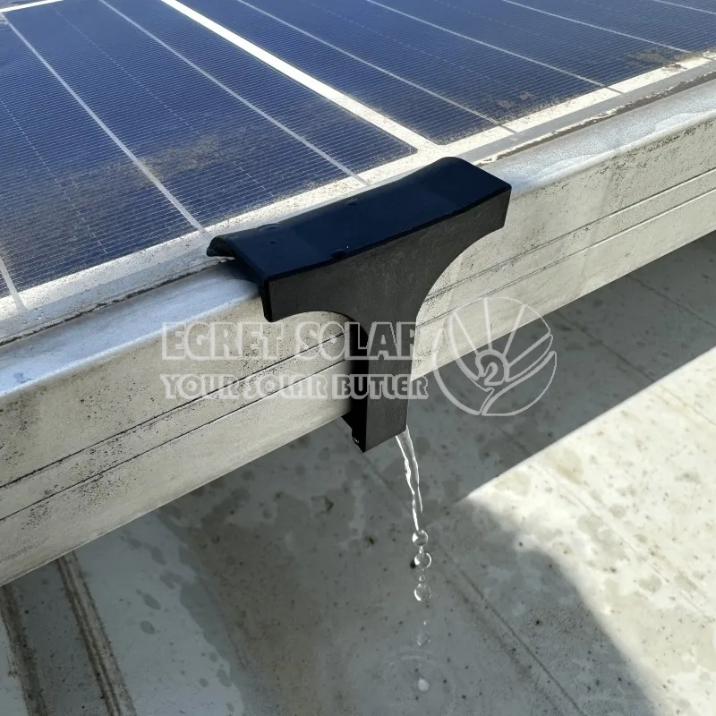 Günəş Paneli Su Drenaj Klipi Pv Modulları Təmizləmə Klipləri