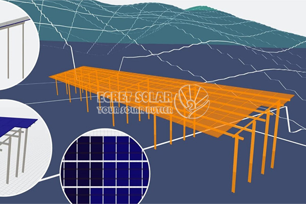 Egret günəşi izləyicini, genişmiqyaslı pv planlaşdırma üçün ərazi vasitələrini artırır