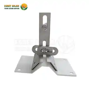 Günəş paneli montajı üçün tənzimlənən trapezoidal qısqac